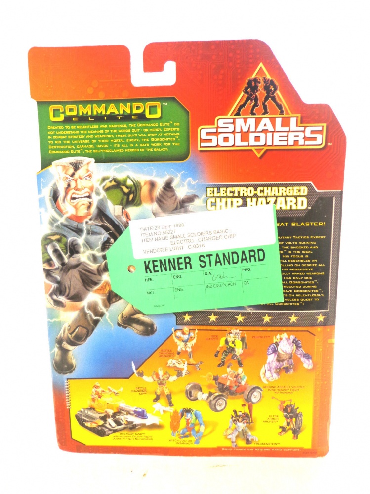 Chip Hazard ElectroCharged Small Soldiers Hasbro ToyFinity